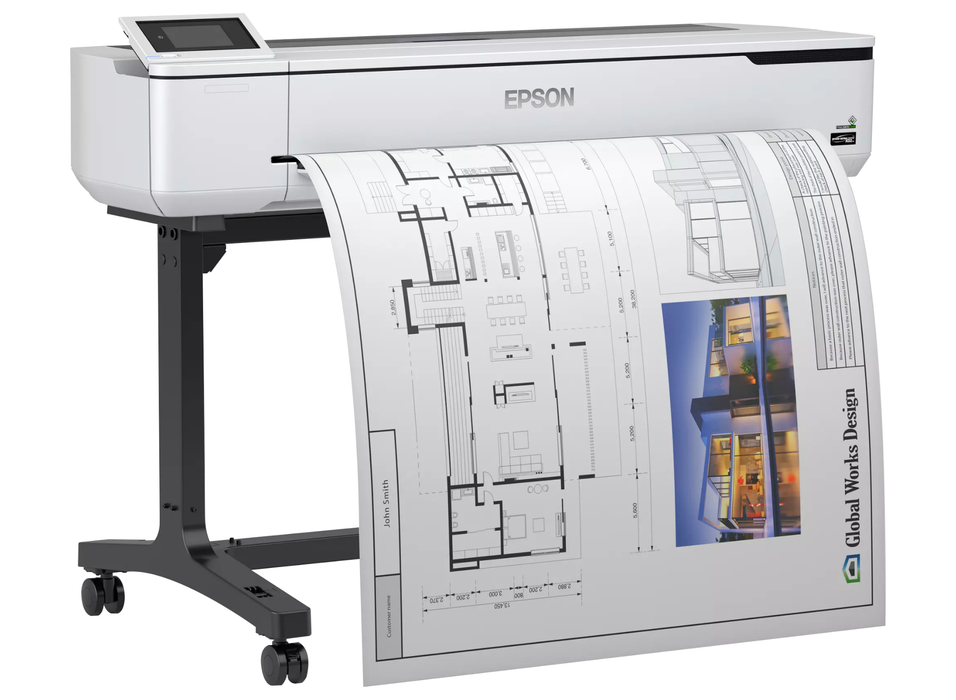 Epson SureColor SC-T5100 (with Stand) 240V Large Format Printer | C11CF12301A1 Large Format Printer Epson
