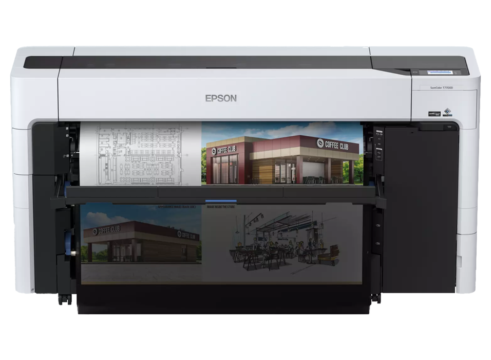 Epson SureColor SC-T7700D (with Adobe PostScript) 44-inch Technical Printer | C11CH83301A1 Large Format Printer Epson