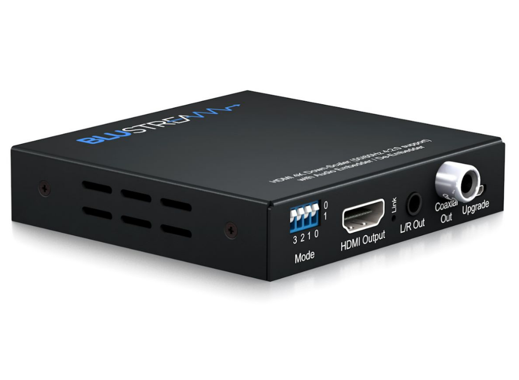 BluStream HDMI Video Down-Scaler With Audio Embedder / De-Embedder | SC11HD-V2 Video Scaler BluStream