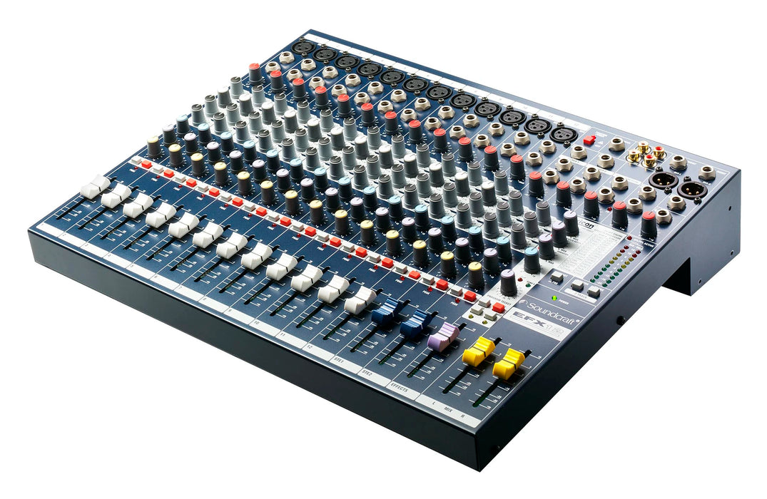 Soundcraft EFX12 EFX12 Low-Cost High-Performance Lexicon® Effects Mixers | SCR-E535100000UK Audio Mixer Soundcraft