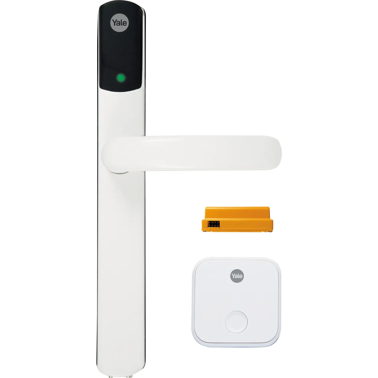 Yale Conexis L2 Electronic Multipoint Smart Lock Door Handle White - SD-L2000-WH Security Camera Yale
