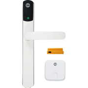 Yale Conexis L2 Electronic Multipoint Smart Lock Door Handle White - SD-L2000-WH Security Camera Yale