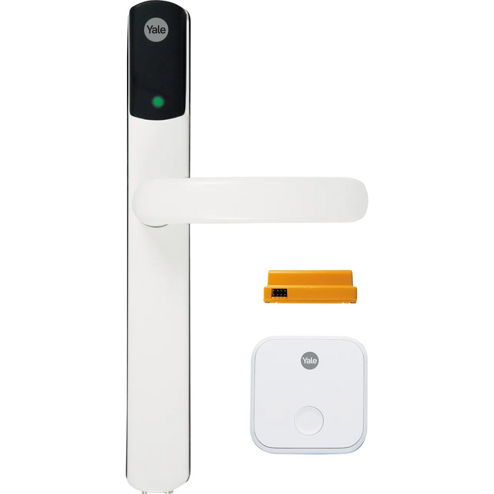 Yale Conexis L2 Electronic Multipoint Smart Lock Door Handle White - SD-L2000-WH Security Camera Yale