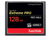 Sandisk 128GB Extreme Pro CompactFlash Memory Card | SDCFXPS-128G-X46 Memory Cards SanDisk