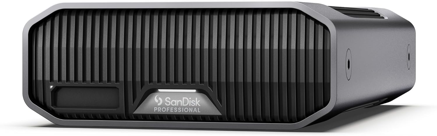 Sandisk Professional G-DRIVE PROJECT 6000GB USB-C Desktop HDD | SDPHG1H-006T-MBAAD