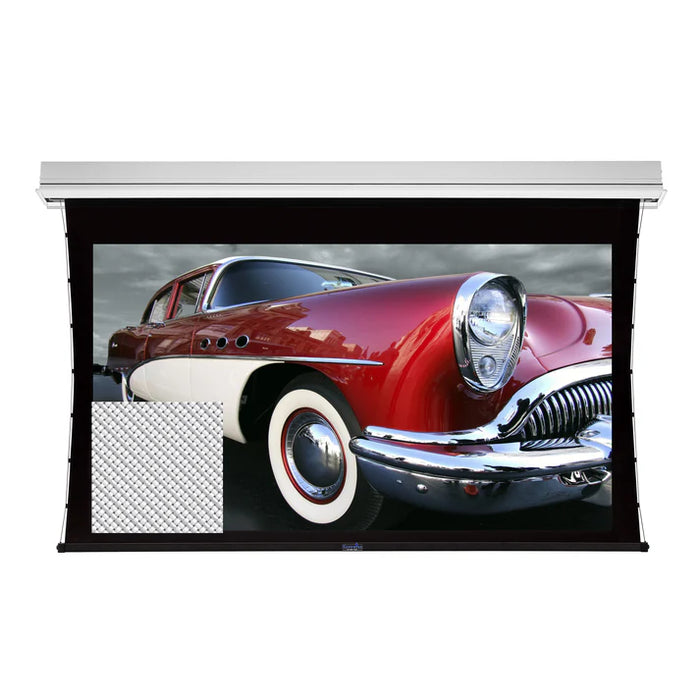 Sapphire 16:9 (301x169cm) In Ceiling Tab Tension Woven Acoustic Screen | SETC300WSF-AWoven Projector Accessories Sapphire