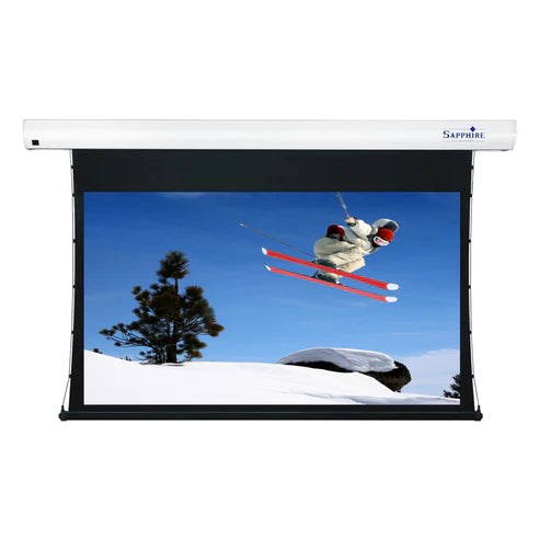 Sapphire SETTS300WSF-AW 3.45m 136" 16:9 3010mm x 1693mm Electric Projector Screen Projector Accessories Sapphire