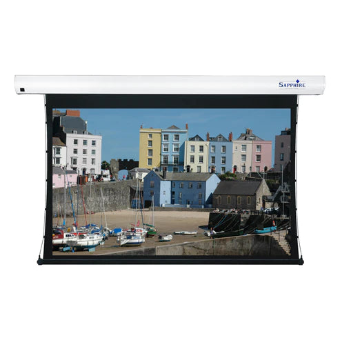 Sapphire SETTS350WSF-AW10RP 4.11m 162" 16:10 Electric REAR Projection Screen Projector Accessories Sapphire