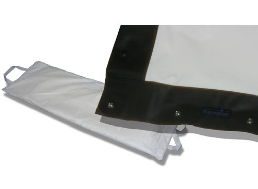 Sapphire Rapid Fold Rear Fabric Only 3.6m 16:9 Format | SFFS365RP-WSF-Fabric Projector Accessories Sapphire