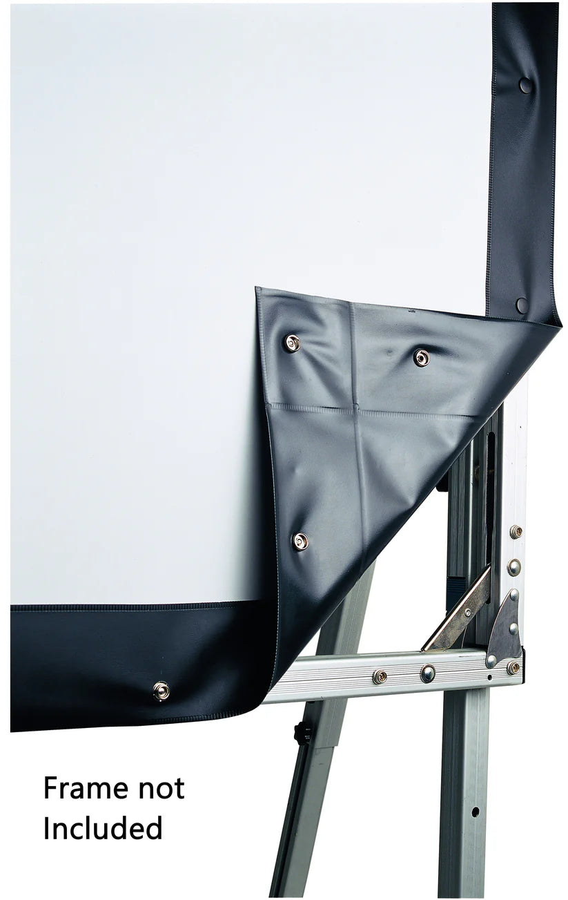 Sapphire 2.4m Rapid Fold Front Fabric Only 16:9 for SFFS244FR-WSF | SFFS244FR-WSF-Fabric Screen Fabric Sapphire