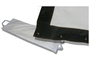 Sapphire 2.4m Rapid Fold Front Fabric Only 16:9 for SFFS244FR-WSF | SFFS244FR-WSF-Fabric Screen Fabric Sapphire