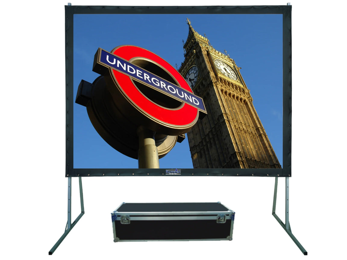 Sapphire SFFS404FR 5.05m 199" 4:3 4046mm x 3048mm Rapidfold Front Projection Screen Projector Accessories Sapphire