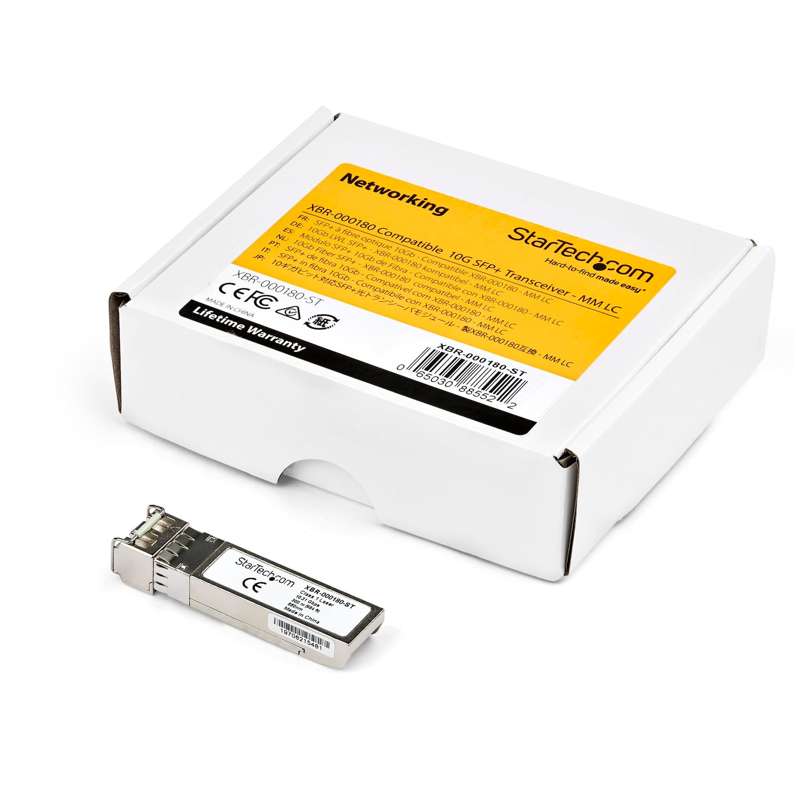 StarTech Network Transceiver Module Fiber Optic 10000 Mbit/s SFP+ - SFP-10GBASE-SR-ST Network Transceiver Startech