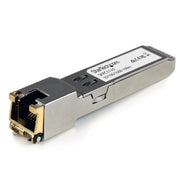 Startech 1000BASE-T 10/100/1000 Mbps SFP to RJ45 Cat6/Cat5e Transceiver Network Transceiver Startech