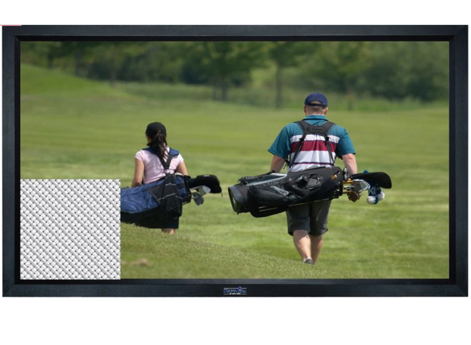 Sapphire SFSC171-AT 198.1cm 78" 16:9 1707mm x 960mm Front Projection Screen Projector Accessories Sapphire