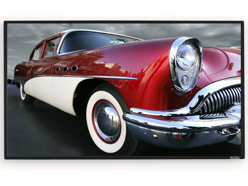 Sapphire 16:9 Ratio 203.7 x 114.5cm Grey Fabric Slim Bezel Fixed Frame Projector Screen | SFSC203-SBG Projector Screens Sapphire