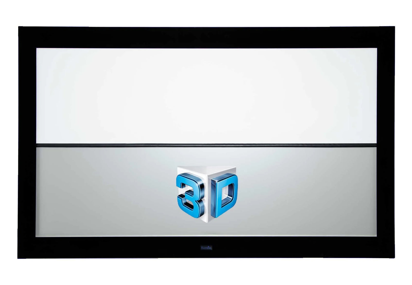 Sapphire SFSC220-2D3D 2.54m 100" 16:9 Fixed Frame Front Projection Screen Projector Accessories Sapphire
