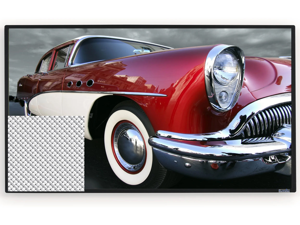 Sapphire 16:9 Ratio 234.6 x 131.9cm Slim Bezel Fixed Frame Screen Woven | SFSC234-SB-AT Projector Accessories Sapphire