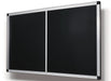 Sapphire Grey Fabric Slim Bezel Fixed Frame Screen Viewing Area | SFSC234-SBG Projector Screens Sapphire