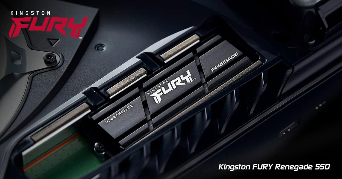 Kingston Technology 2000GB RENEGADE PCIe 4.0 NVMe M.2 SSD | SFYRDK/2000G