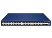 Planet L3 48-Port 10/100/1000T + 6-Port 10G SFP+ Stackable Managed Switch Network Switch Planet