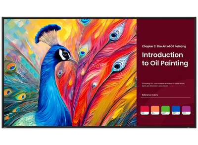 BenQ SH7504 75" 4K Ultra HD Pantone® Validated Pro Digital Signage Display Large Format Displays BenQ