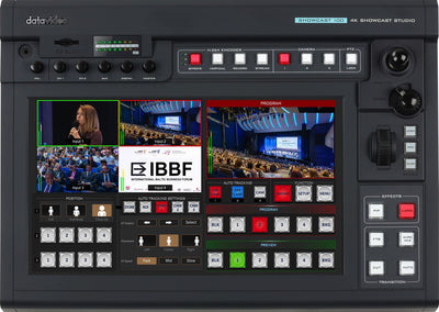DataVideo 4K SHOWCAST Streaming Studio Switchers | SHOWCAST-100 Video Switches DataVideo