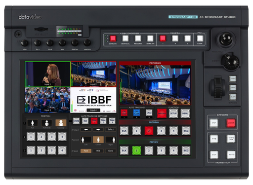 Datavideo 4K SHOWCAST Streaming Studio | SHOWCAST-100 Video Switch DataVideo