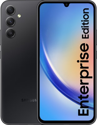 Samsung Galaxy A34 5G Enterprise Edition 16.8 cm (6.6") Hybrid Dual SIM USB Type-C 6 GB Ram 128 GB Storage 5000 mAh Graphite Smartphone | SM-A346BZKAEEB Smartphone Samsung