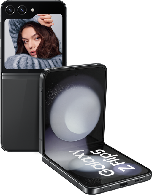 Samsung Galaxy Z Flip5 SM-F731B 17 cm (6.7") Dual SIM Android 13 5G USB Type-C 8 GB Ram 512 GB Storage 3700 mAh Graphite Smartphone | SM-F731BZAHEUB Smartphone Samsung