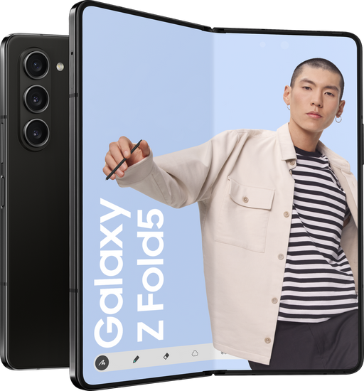 Samsung Galaxy Z Fold5 SM-F946B 19.3 cm (7.6") Dual SIM Android 13 5G USB Type-C 12 GB Ram 256 GB Storage 4400 mAh Black Smartphone | SM-F946BZKBEUB Smartphone Samsung