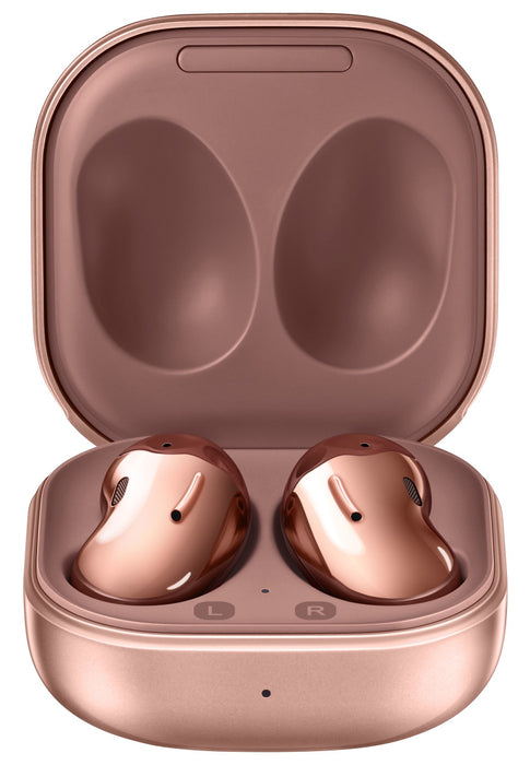 Samsung Galaxy Buds Live True Wireless Earphones with Mic Mystic Bronze | SM-R180NZNAEUA