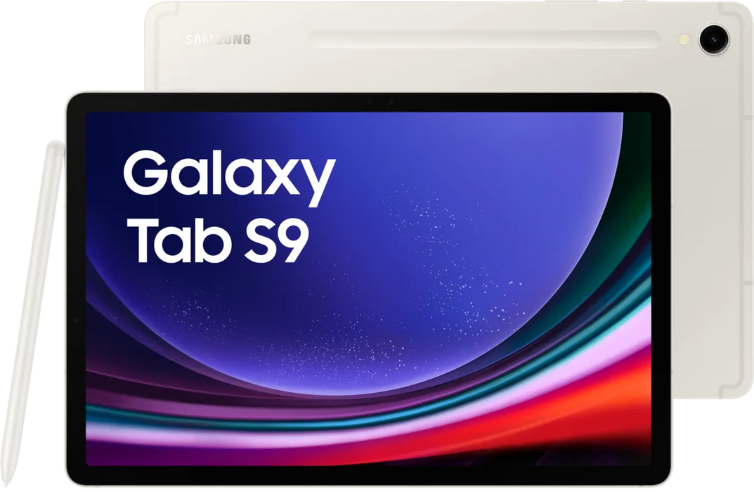 Samsung Galaxy Tab S9 SM-X710N 128 GB Storage 27.9 cm (11") Qualcomm Snapdragon 8 GB Ram Wi-Fi 6 (802.11ax) Android 13 Cream | SM-X710NZEAEUB Tablet Samsung