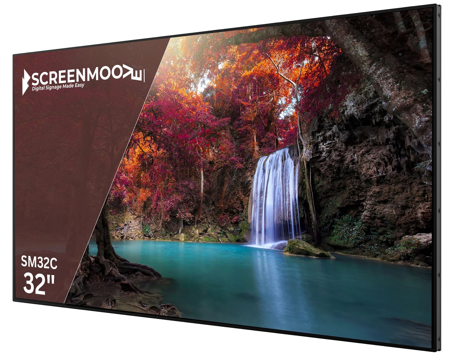 Moove 32" High Brightness 500 cd/m2 Commercial Monitor - Signage Display Digital Signage Display ScreenMoove
