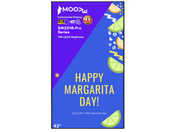 Moove 75 Inch High Brightness Digital Signage Display 700 cd/m² Android 14 - 4K Ultra HD Commercial Monitor High Brightness Digital Signage ScreenMoove
