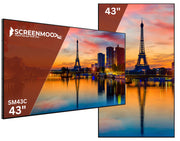 Moove 43" High Brightness 700 cd/m2 Commercial Monitor - Signage Display Digital Signage Display ScreenMoove