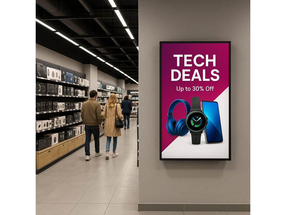 Moove 43" Portrait Commercial Monitor - Premium Signage Display ScreenMoove Commercial Display ScreenMoove