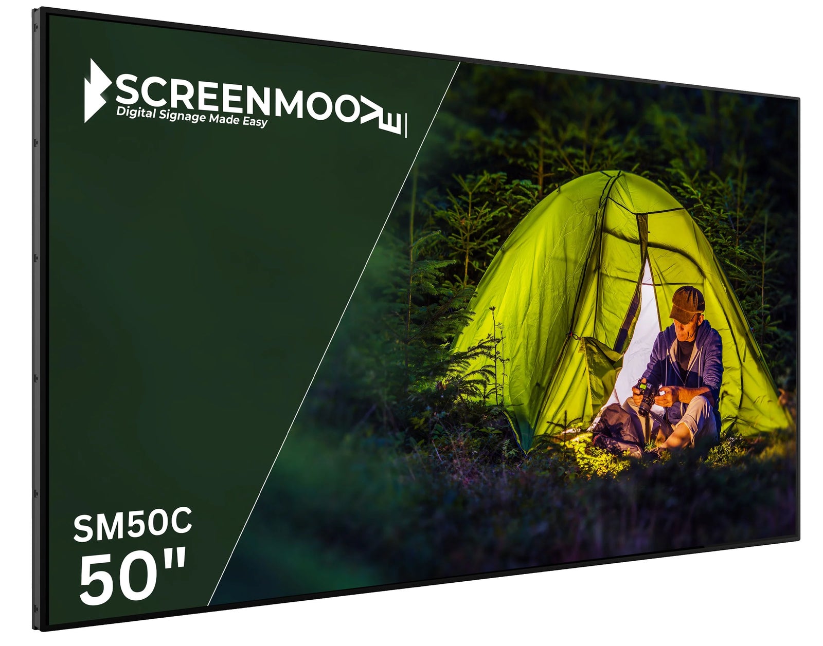 Moove 50" High Brightness 700 cd/m2 Commercial Monitor - Signage Display Digital Signage Display ScreenMoove