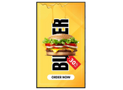 50" Commercial Monitor - Signage Display Digital Signage Display ScreenMoove 50 inch (112x63cm) Portrait USB Plug and Play