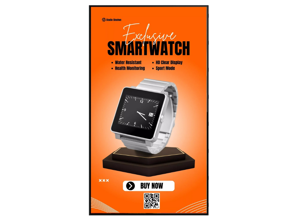 50" Commercial Monitor - Signage Display Digital Signage Display ScreenMoove