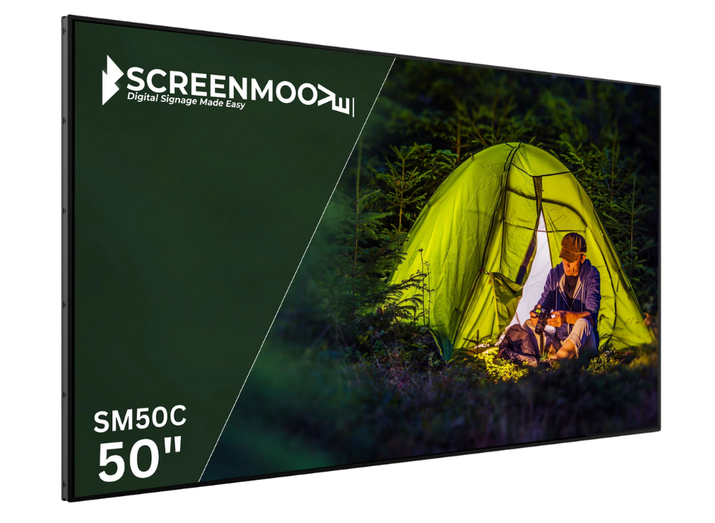 50" Commercial Monitor - Signage Display Digital Signage Display ScreenMoove