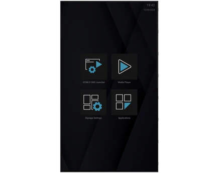 Moove 65" Commercial Display - 4K Large Format Android Digital Signage Display Digital Signage Display ScreenMoove