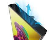Moove Adjustable Rear Screen Cover for 43" - 65" Display Stand Cover Mounting Accessory Moove AVMounts