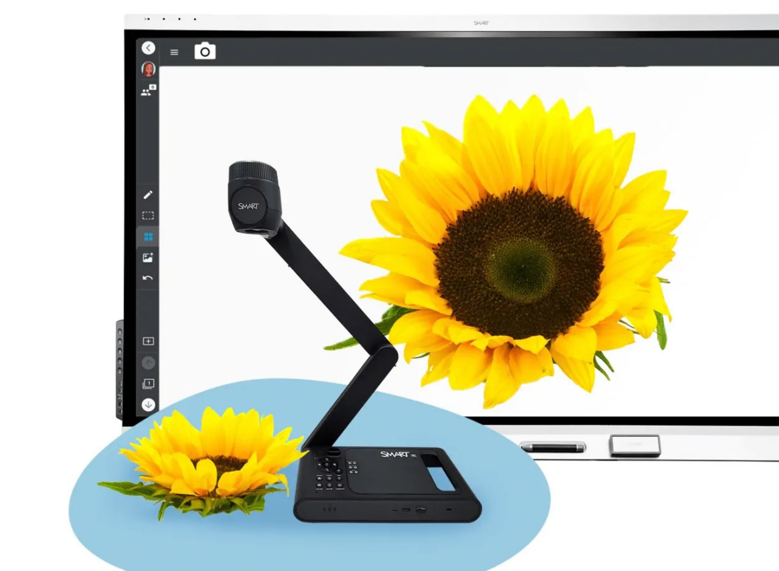 SMART 4K Ultra HD Wireless Digital Document Camera | SDC-650 Document Camera Smart