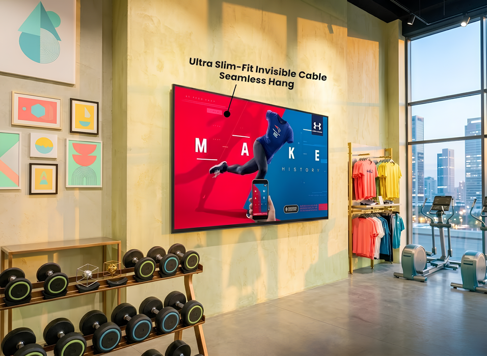 Moove SMB43D – 43" High Vibrance Android Advertising Display | 700 cd/m² Brightness High Brightness Digital Signage ScreenMoove