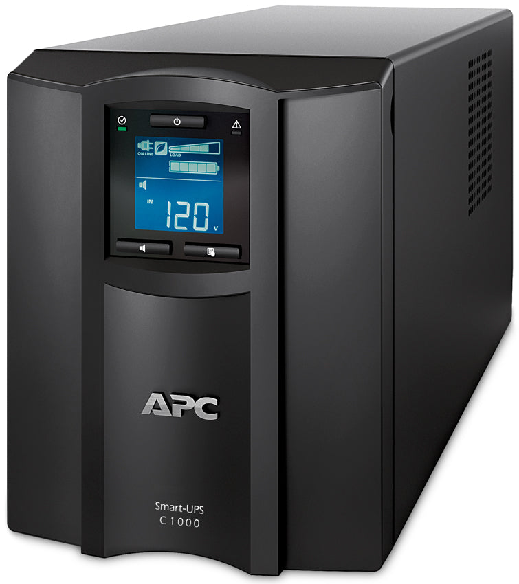 APC SMC1000IC Smart-UPS C, Line Interactive, 1000VA, Tower, 230V, 8x IEC C13 Outlets Uninterruptible Power Supply APC