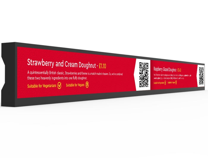 LCD Shelf Edge Touch Display High Brightness Digital Signage ScreenMoove