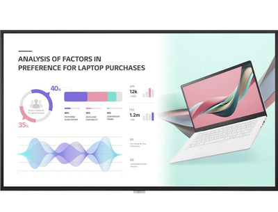 LG 65UH5J 65" Anti-Glare 4K Smart Digital Signage Display Digital Signage Display LG