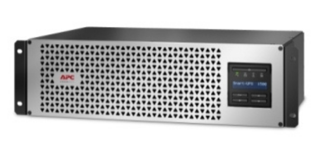 APC SMTL1500RMI3UC Smart-UPS, Line Interactive, 1500VA, Lithium-ion, Rackmount 3U, 230V, 6x IEC C13 Outlets Uninterruptible Power Supply APC