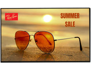 Moove 75 Inch High Brightness Digital Signage Display 700 cd/m² Android 14 - 4K Ultra HD Commercial Monitor